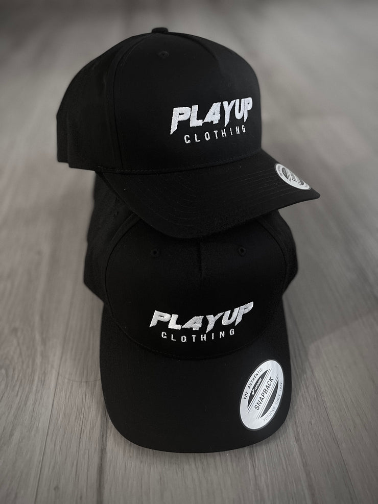 Black PL4YUP hat