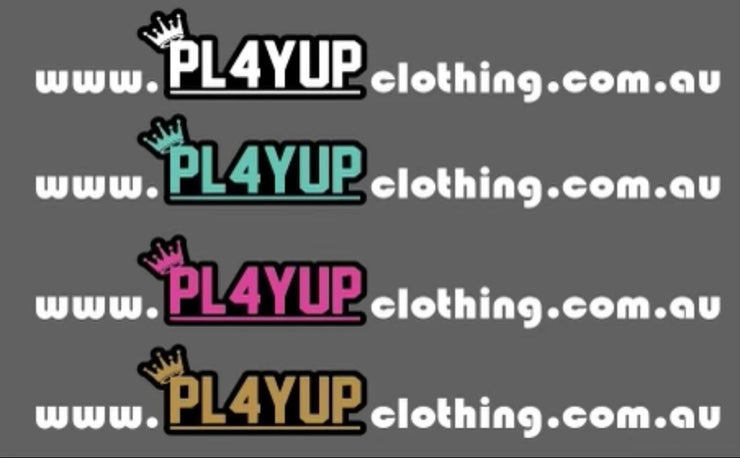 PLAYUP Window Sticker